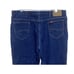 Vintage Lee Blue Jeans Union Made Mens 42 x 34 Made USA Dark Wash Cotton