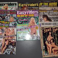 Easyriders Magazine lot of 5 + 2 In The Wind Magazines