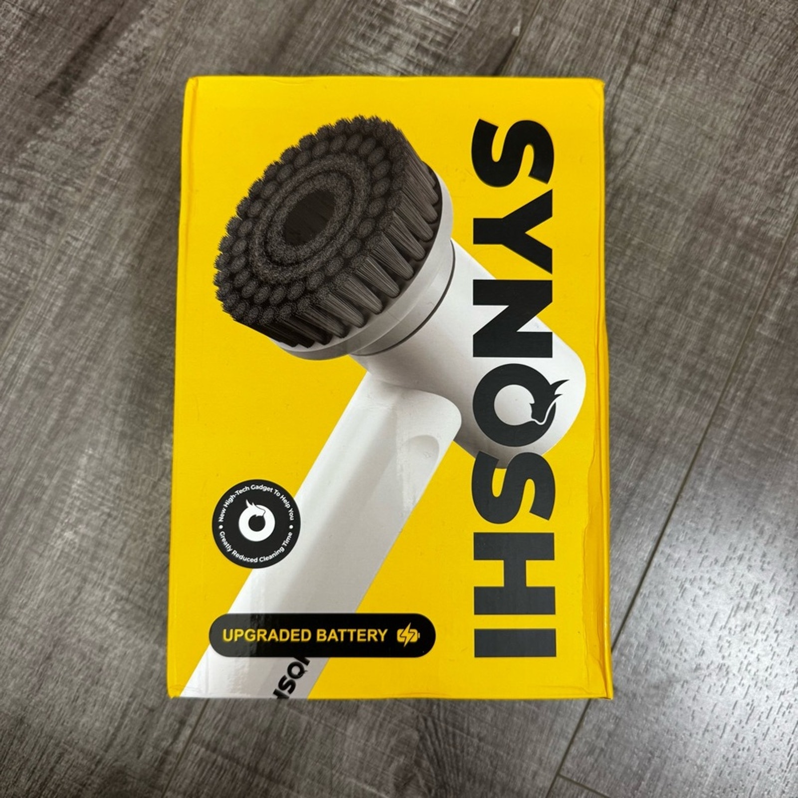 Synoshi Power Spin Scrubber Cleaning Brush NIB
