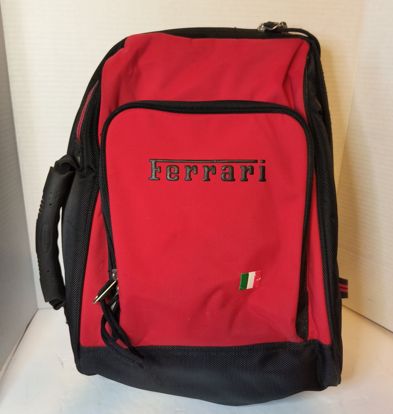 Ferrari backpack in red & black 15
