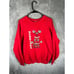 Vintage Nebraska Corn Huskers Football Bear Cheerleaders Crewneck Sweatshirt XL