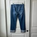 Adriano Goldschmied Stevie Cuff Slim Straight Cuff Jeans Distressed 30