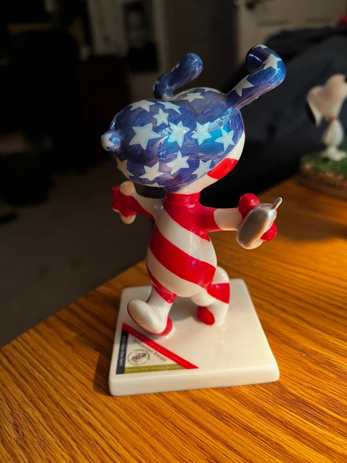 Signed piece! Peanuts on Parade figurine