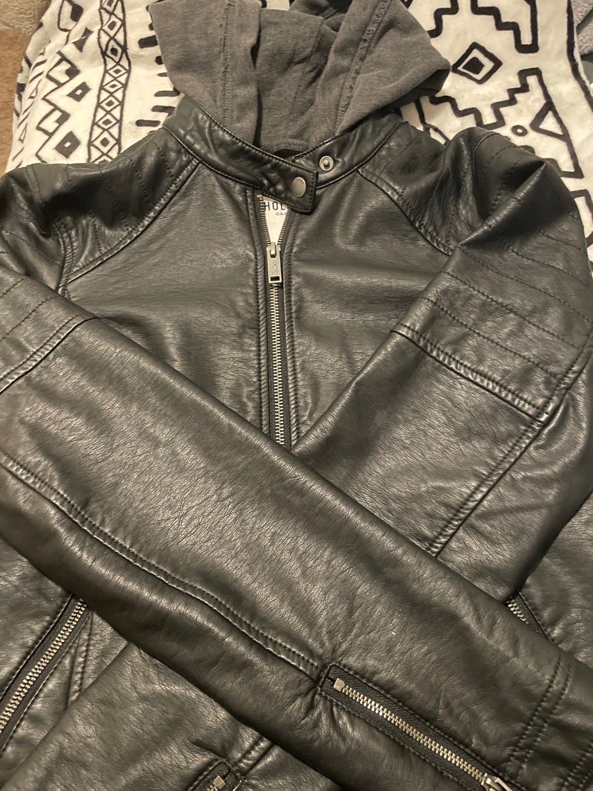 Womens leather jacket