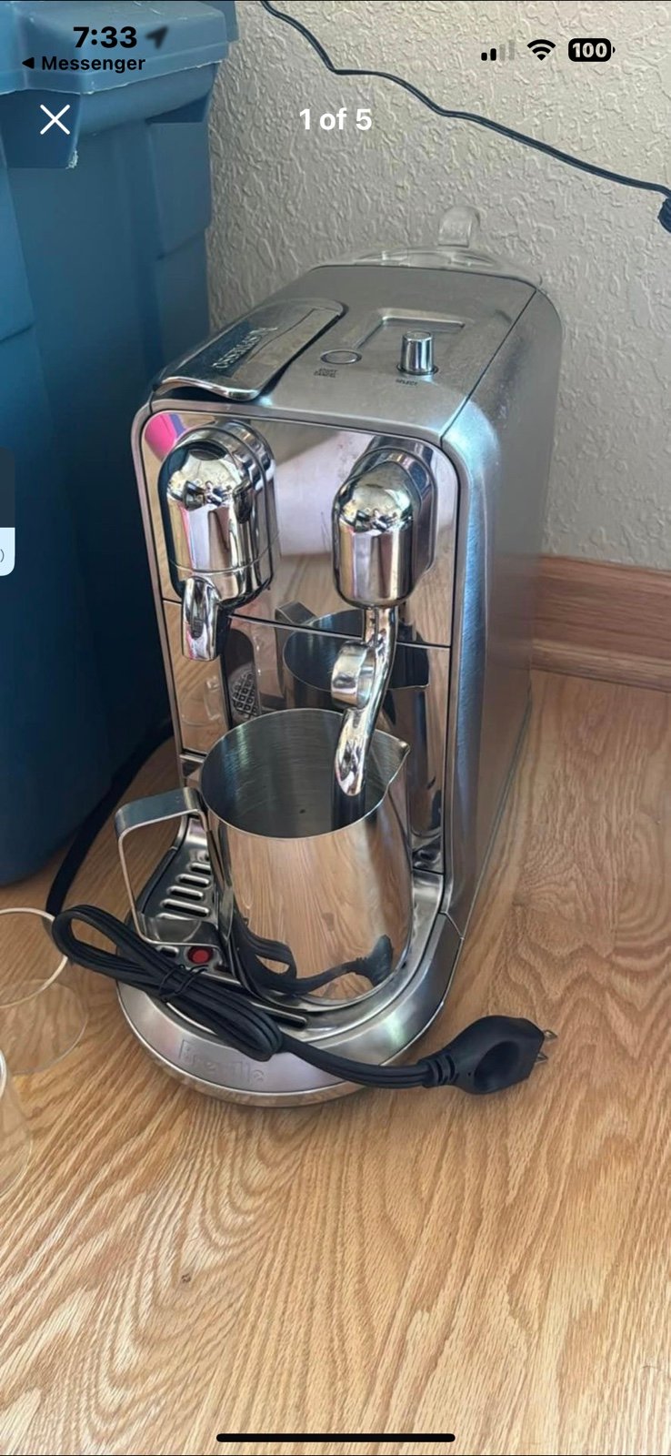 Nespresso Creatista Plus