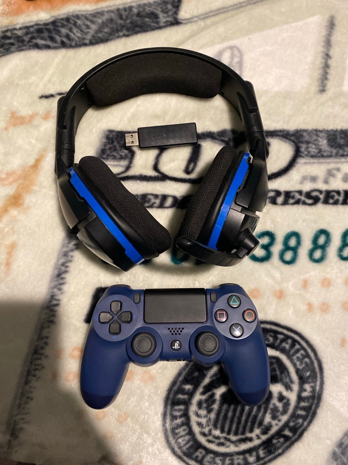 TB stealth headset & controller ps4
