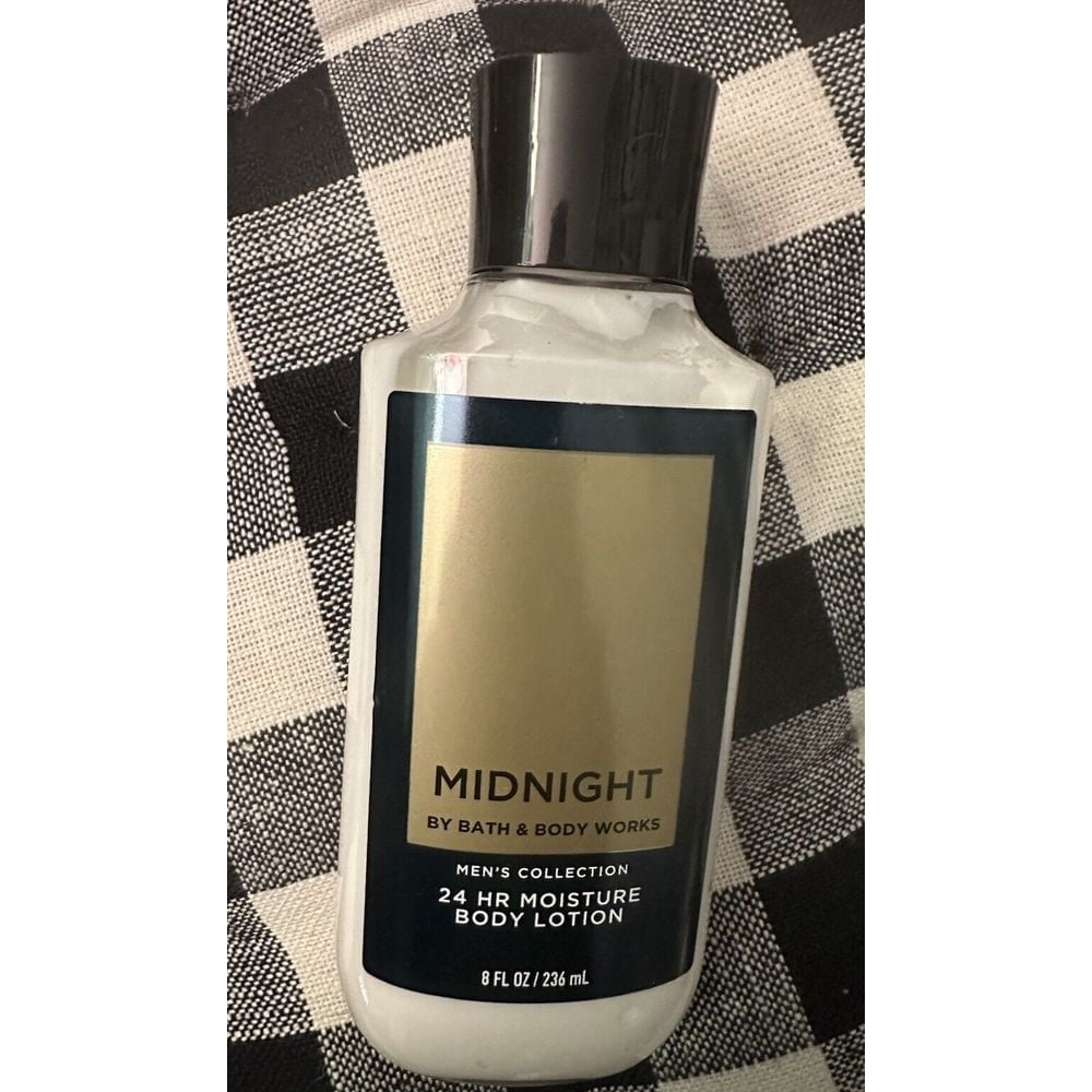 Bath & Body Men's Collection Midnight 24hr Moisture Body Lotion 8 fl oz