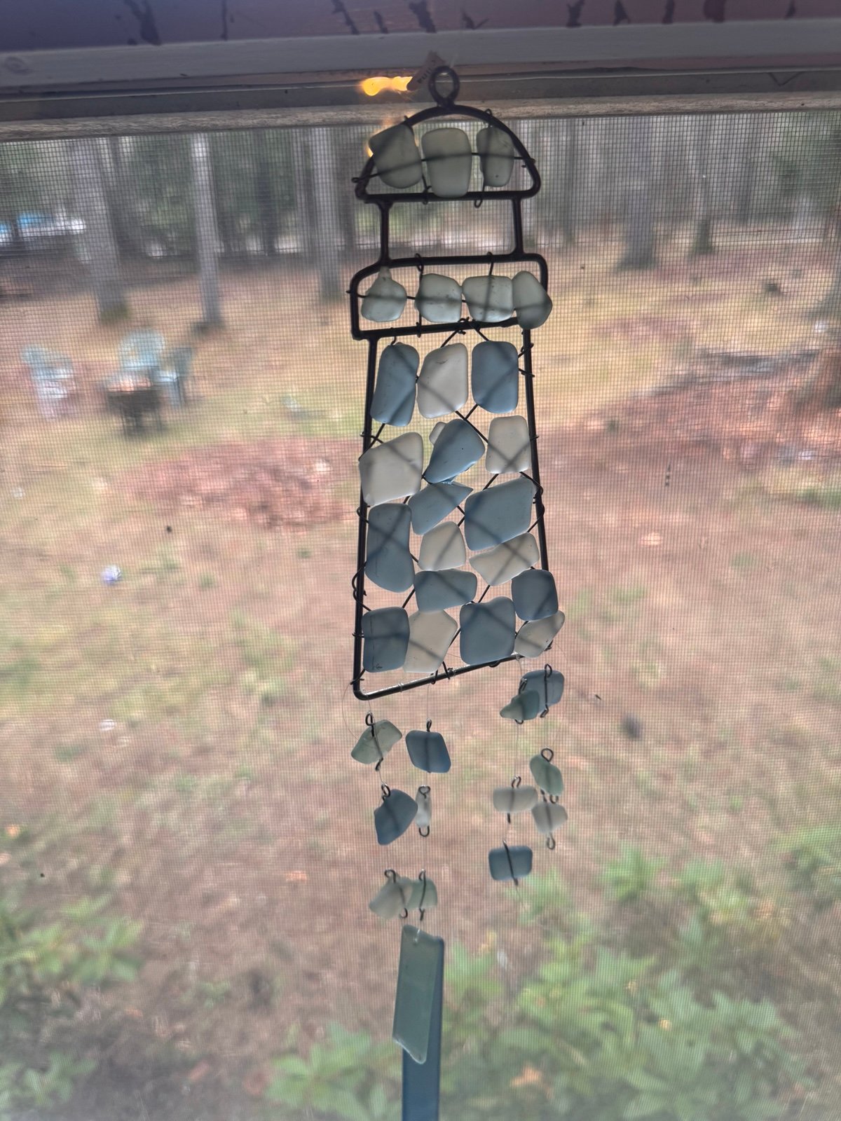 Coastal Seaglass Windchime