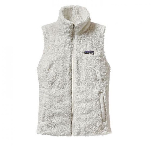Patagonia Los Gatos Fleece Vest in Birch White