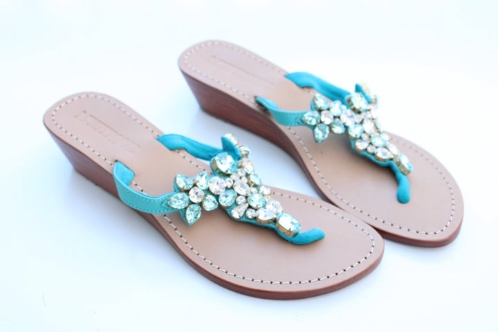 Mystique jeweled online sandals