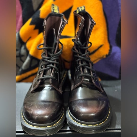 Dr. Martens 1460 Combat Boot, Cherry Red (7 UK/9 US/41 EU)
