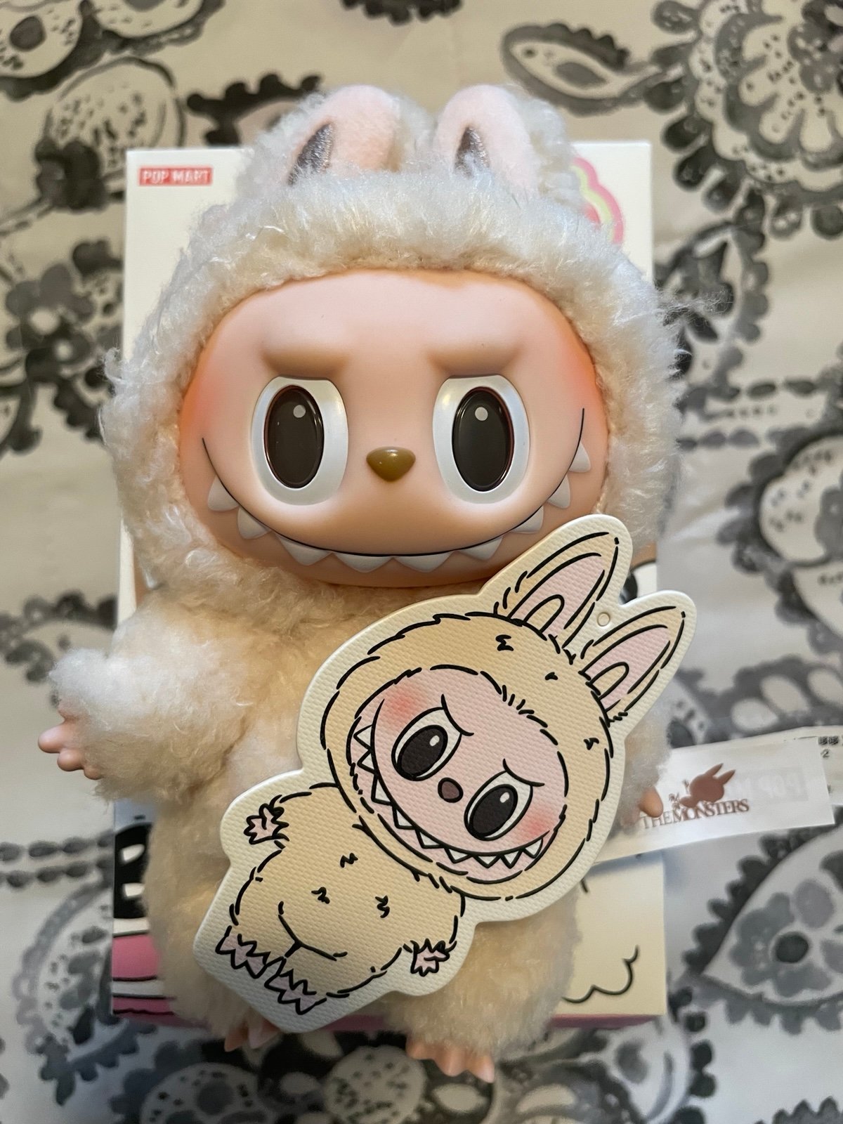 POP MART x LABUBU The Monsters Exciting Macaron ( Soymilk ) 100% Authentic