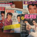 LOT OF 12 VINTAGE ELVIS magazines