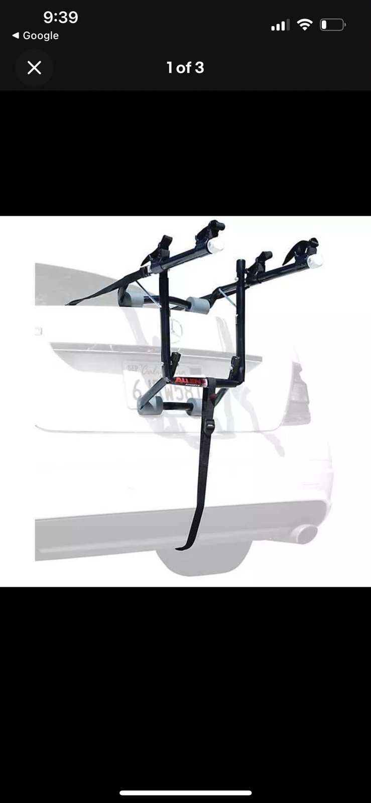 ALLEN SPORT 2 bikes rack