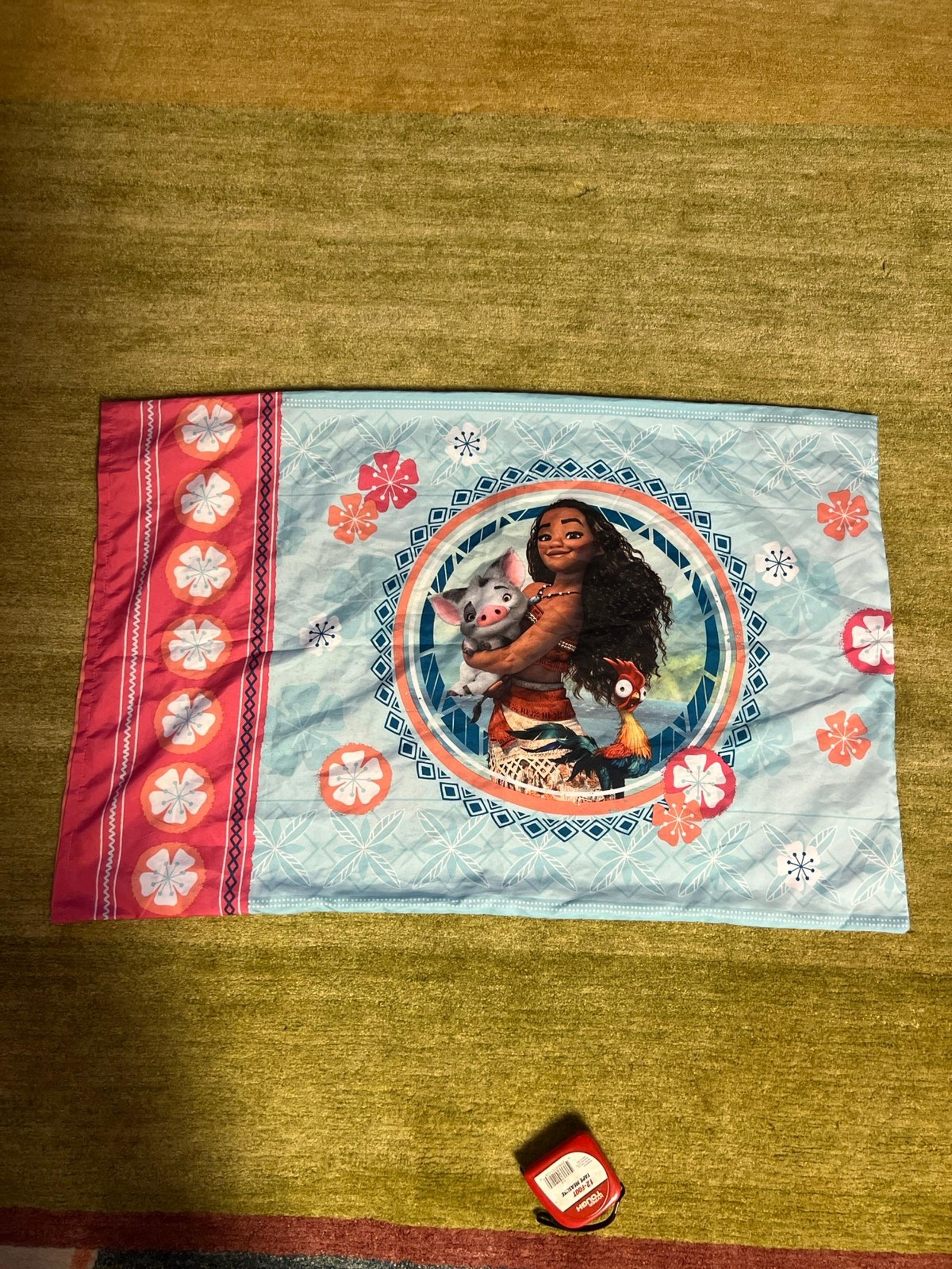 Disney Moana Pua Pig Polyester Blend Queen Size 30" by 19.5” Single Pillow Case