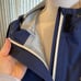 Vineyard Vines Performance Jacket with hood size XS Navy Blue striped lining