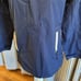 Vineyard Vines Performance Jacket with hood size XS Navy Blue striped lining