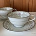 Vintage Noritake “Edgewood” Cups and Saucers, Set of 4