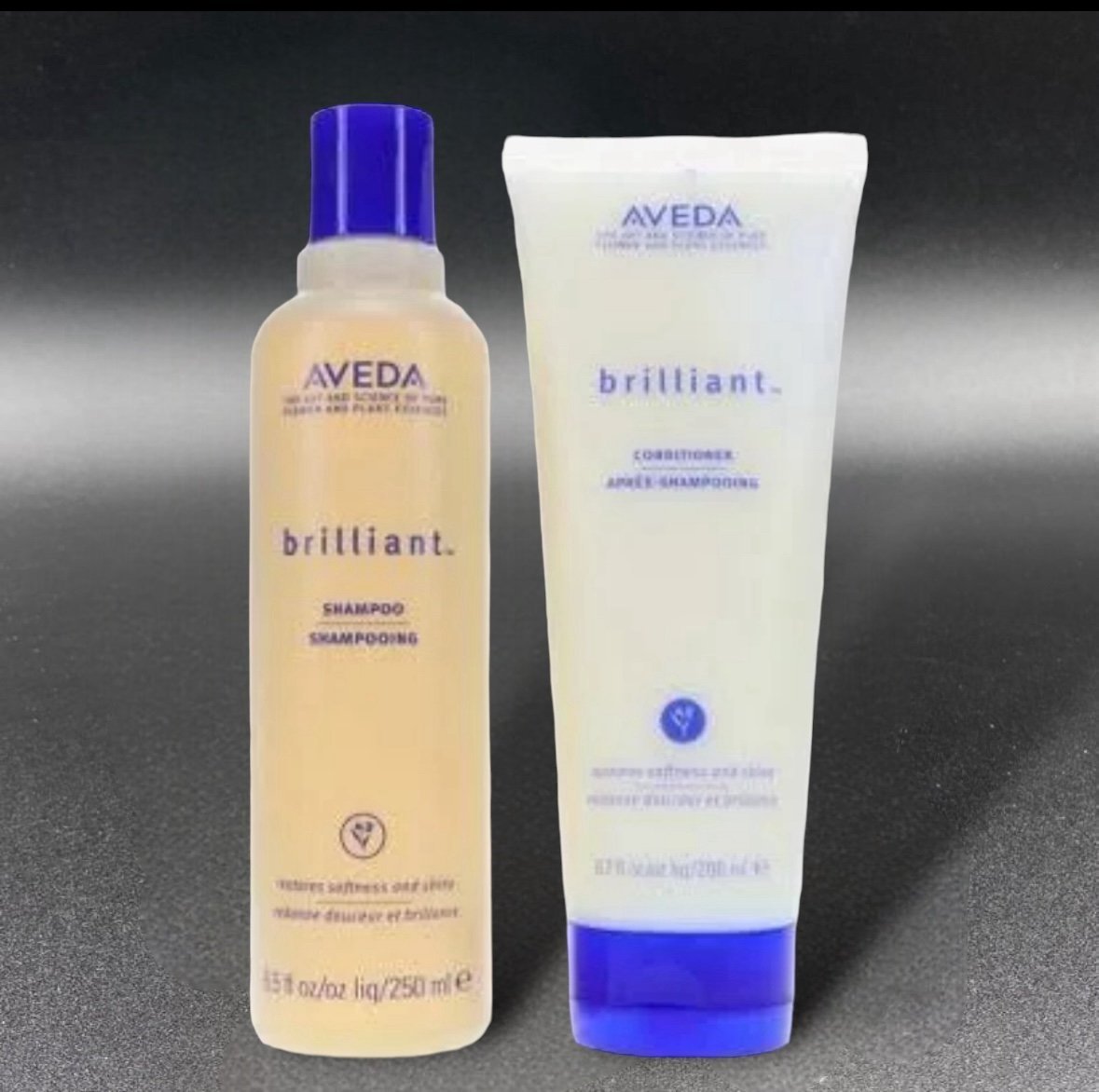 Aveda Brilliant Shampoo+Conditioner