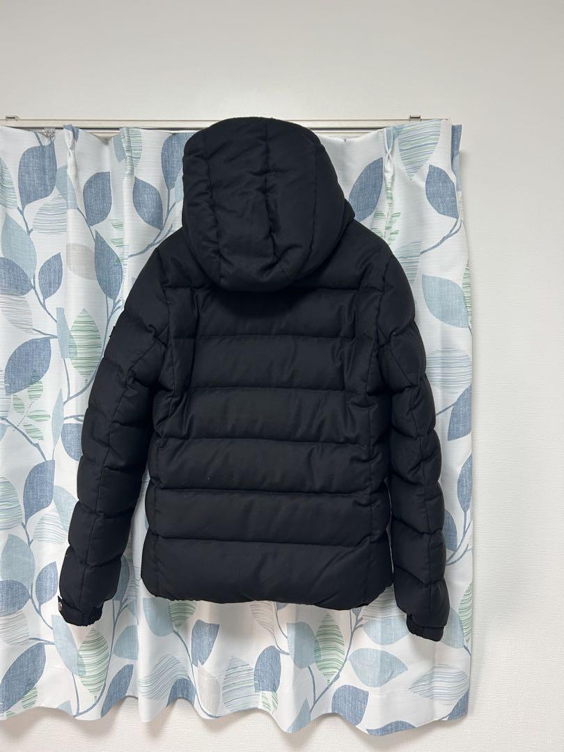 Tatras hooded black down jacket