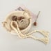 NEW Wood Bowl Rustic Wooden Dough Bowl for Decor 9.5 inches