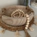 NEW Wood Bowl Rustic Wooden Dough Bowl for Decor 9.5 inches