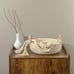 NEW Wood Bowl Rustic Wooden Dough Bowl for Decor 9.5 inches