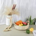 NEW Wood Bowl Rustic Wooden Dough Bowl for Decor 9.5 inches