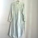 Vintage Lord & Taylor flower embroidered 1/4 button up long sleeve nightgown