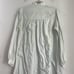 Vintage Lord & Taylor flower embroidered 1/4 button up long sleeve nightgown