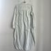 Vintage Lord & Taylor flower embroidered 1/4 button up long sleeve nightgown