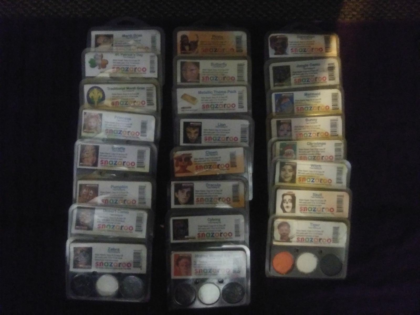 SNAZAROO #24 PROFESSIONAL Face paint small PALLETTES