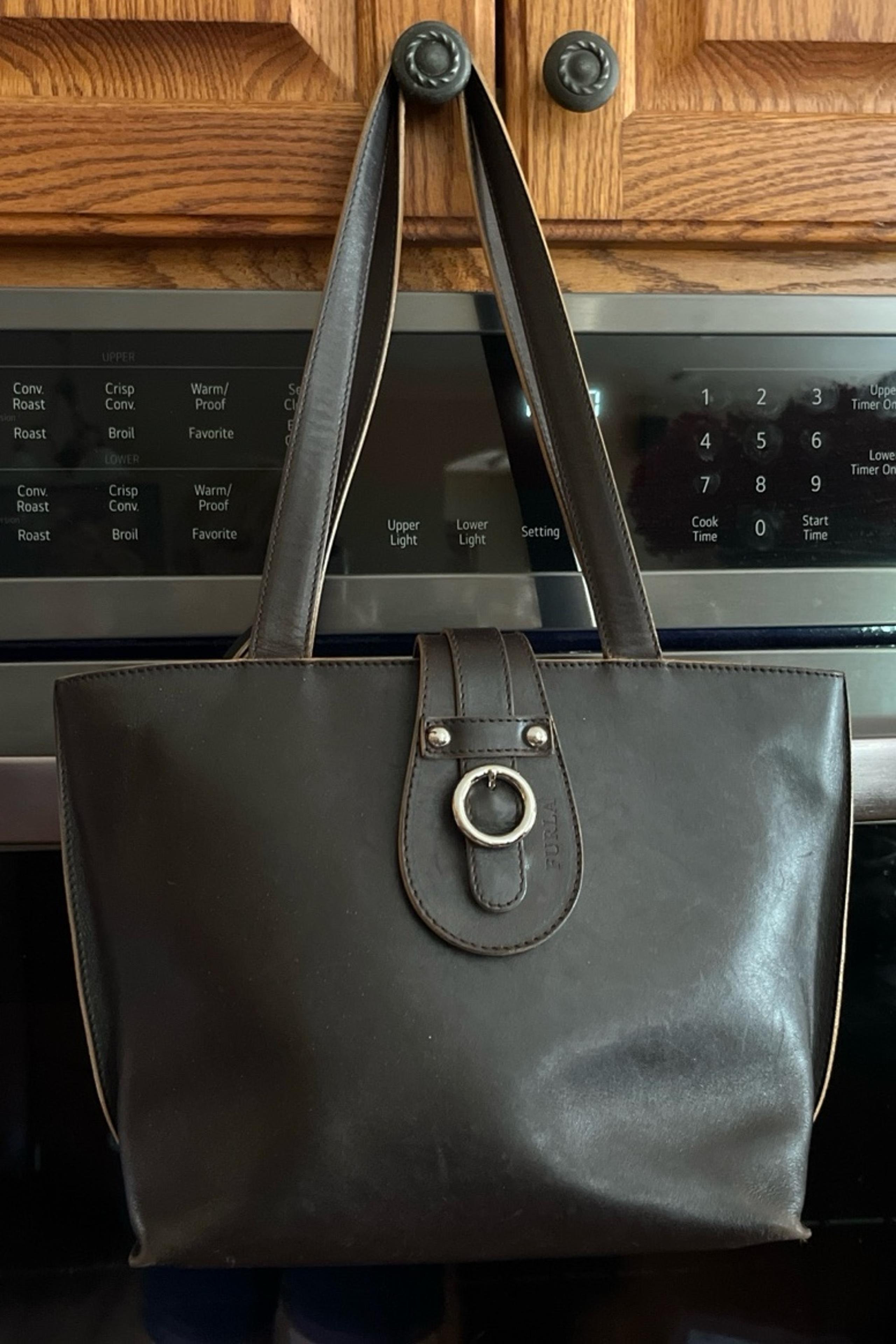 Furla leather purse handbag shoulder bag