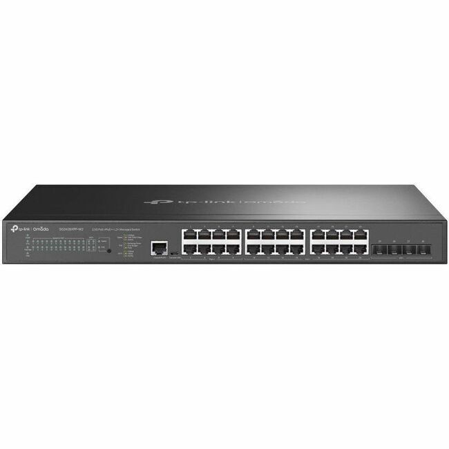 TP-Link Omada SG3428XPP-M2 - Omada 24-Port 2.5GBASE-T and 4-Port 10GE SFP+ L2+