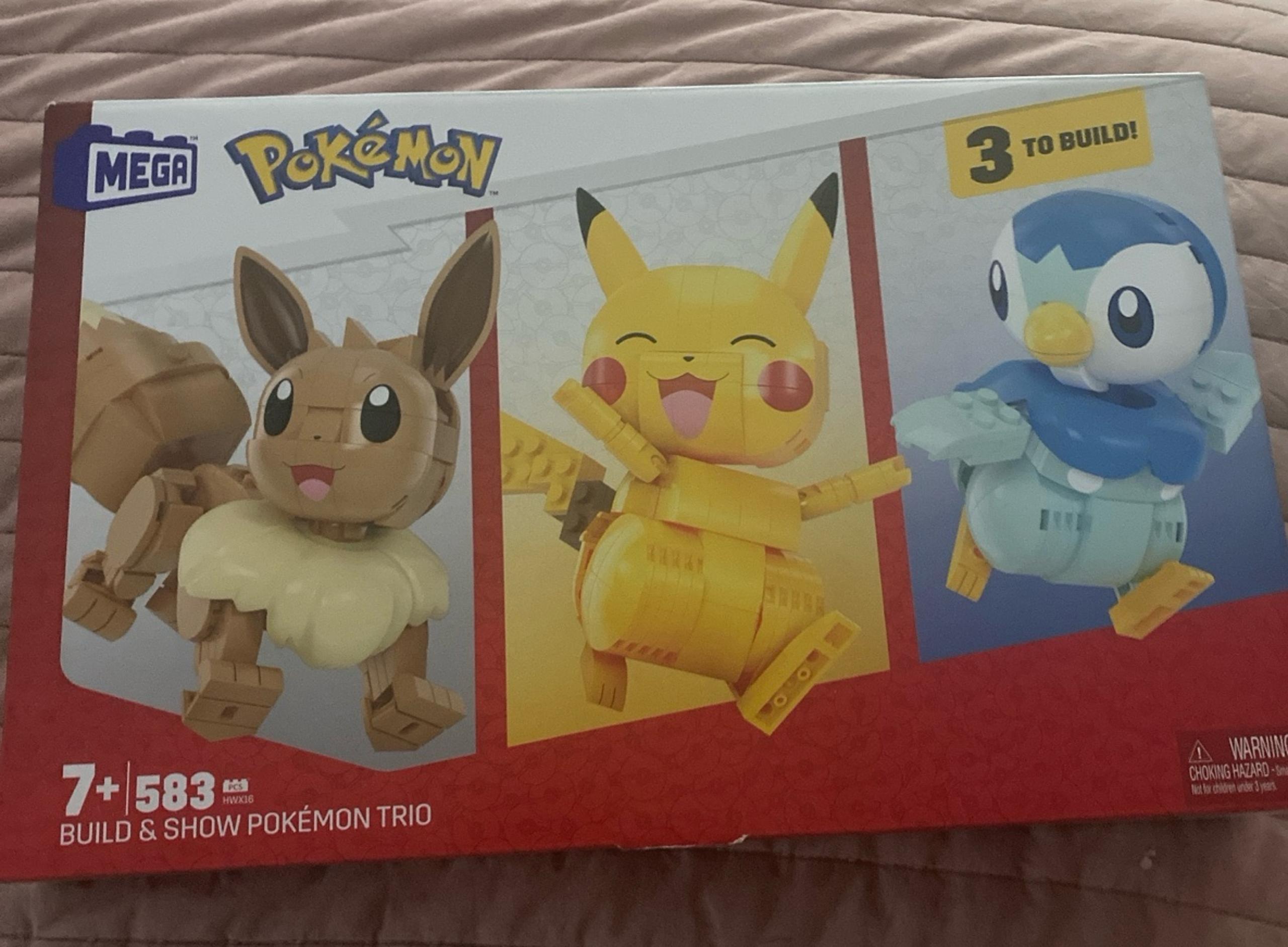 Brand new, unopened POKÉMON build set