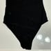 Cupshe Black Mock Neck Zipper Short Sleeve One Piece Swimsuit NWT Size XS