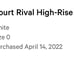 Lululemon Court Rival high-rise skirt *long Size 0