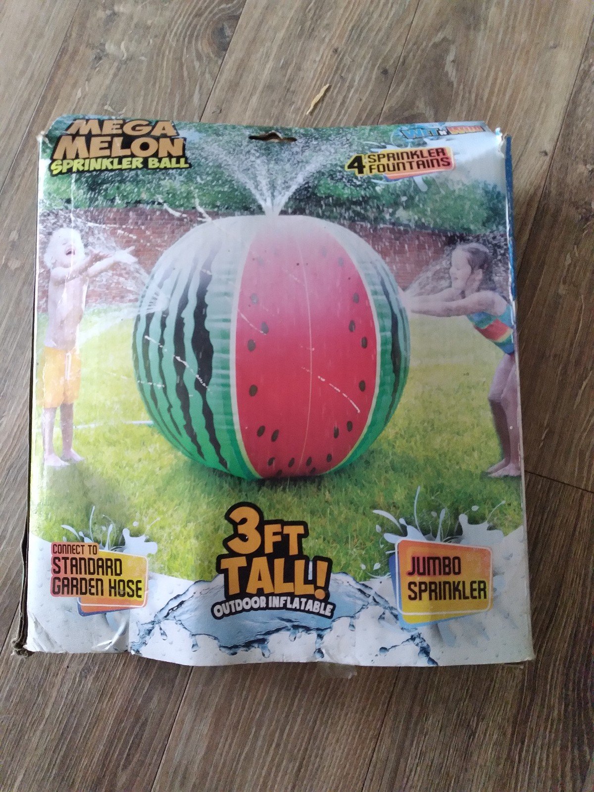 Mega melon sprinker ball jumbo watermelon sprinkler