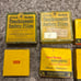 Vintage safety film set