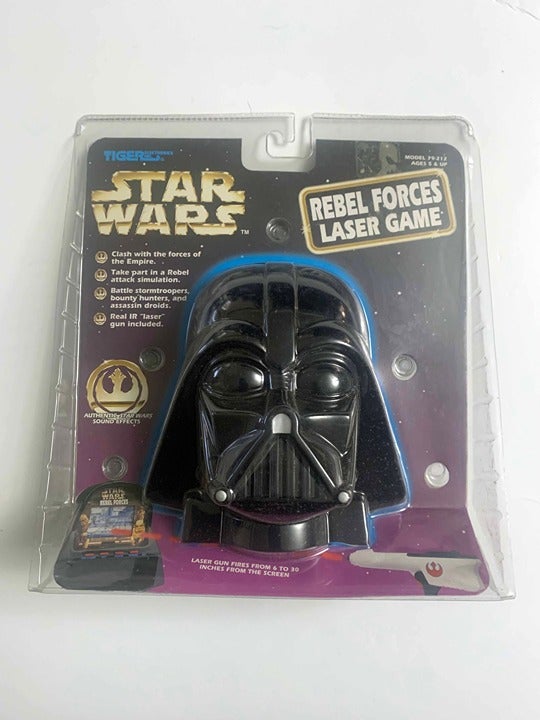 STAR WARS 1997 REBEL FORCES LASER GAME BY TIGER ELECTRONICS