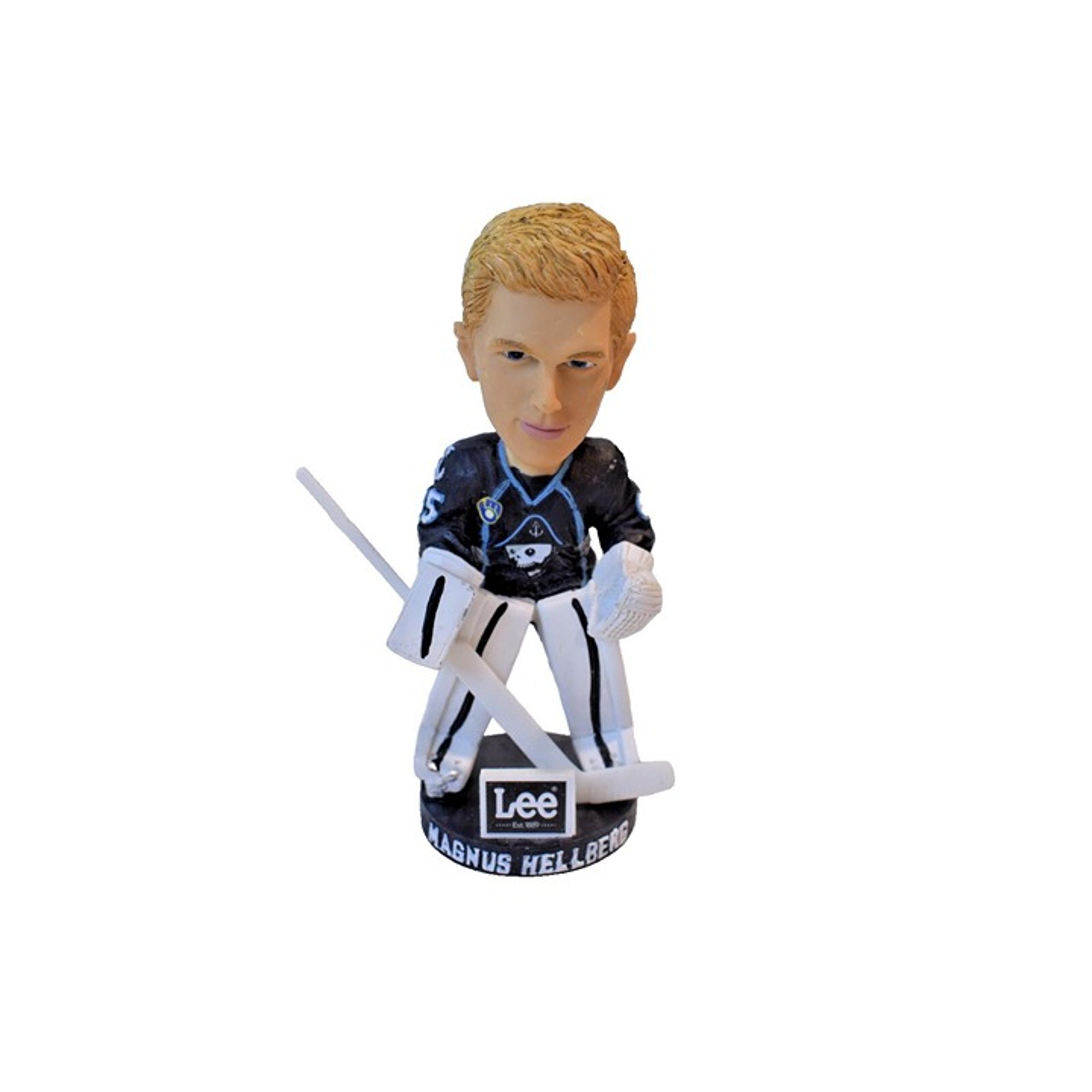 Magnus Hellberg Milwaukee Admirals 2014 Bobblehead Giveaway Goalie Predators