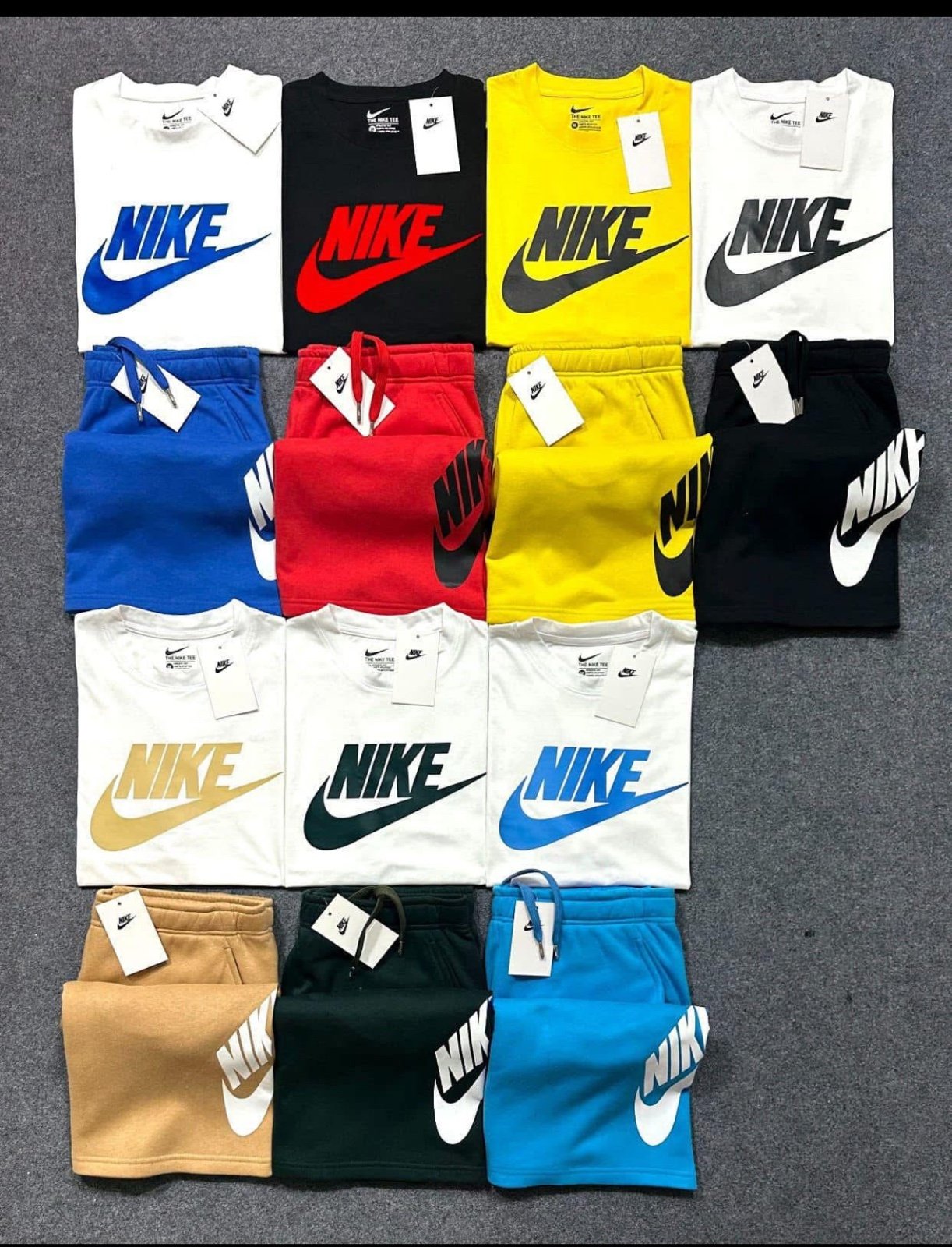 Nike short sets brand new size small up to 3X
