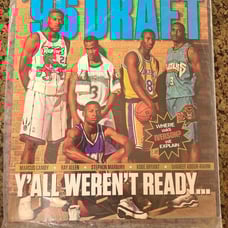 Brand New NBA Slam Magazine 96 Draft Issue Classic Throwback Volume 1