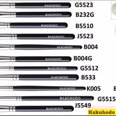 Hakuhodo brush set of 13