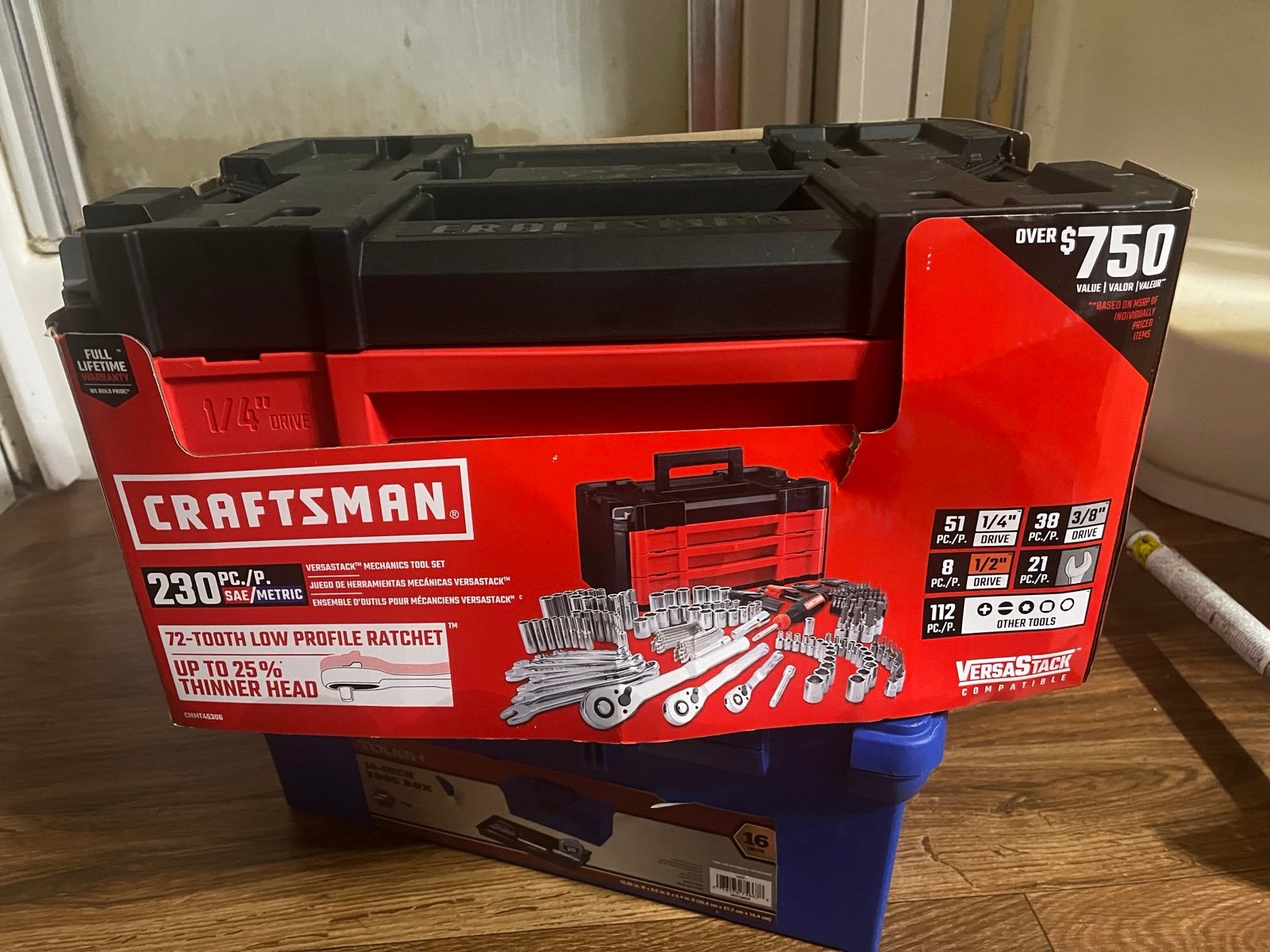 Craftsman 230pc versatech mechanic tool set