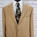 Hickey Freeman 100% Cashmere Tan Sportscoat Blazer Jacket Size 44L