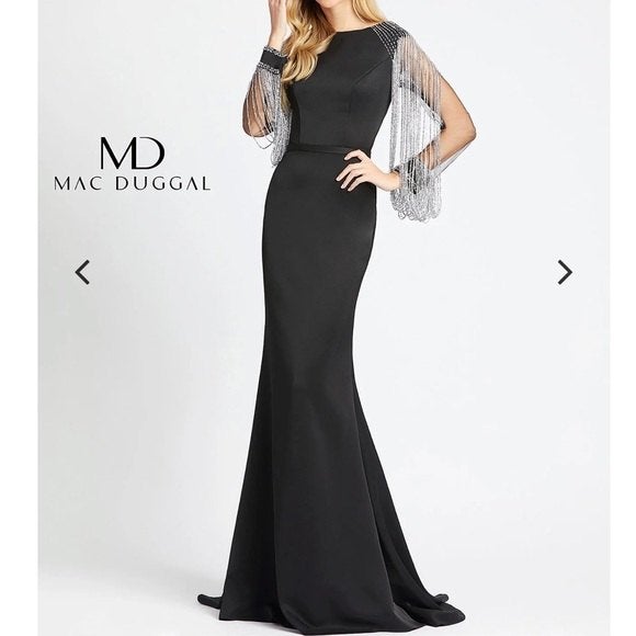 Mac Duggal 20166 Beaded Embellished Gown