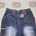 Vintage y2k baggy jeans enyce faded southpole style double knee skater 32x30