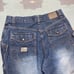 Vintage y2k baggy jeans enyce faded southpole style double knee skater 32x30