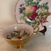 Vintage Rosina Gold & Pink Teacup WOW